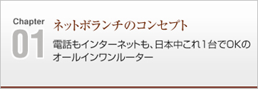ネットボランチのコンセプト
