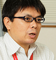 開発推進部 企画・知財グループ技師補 平野尚志